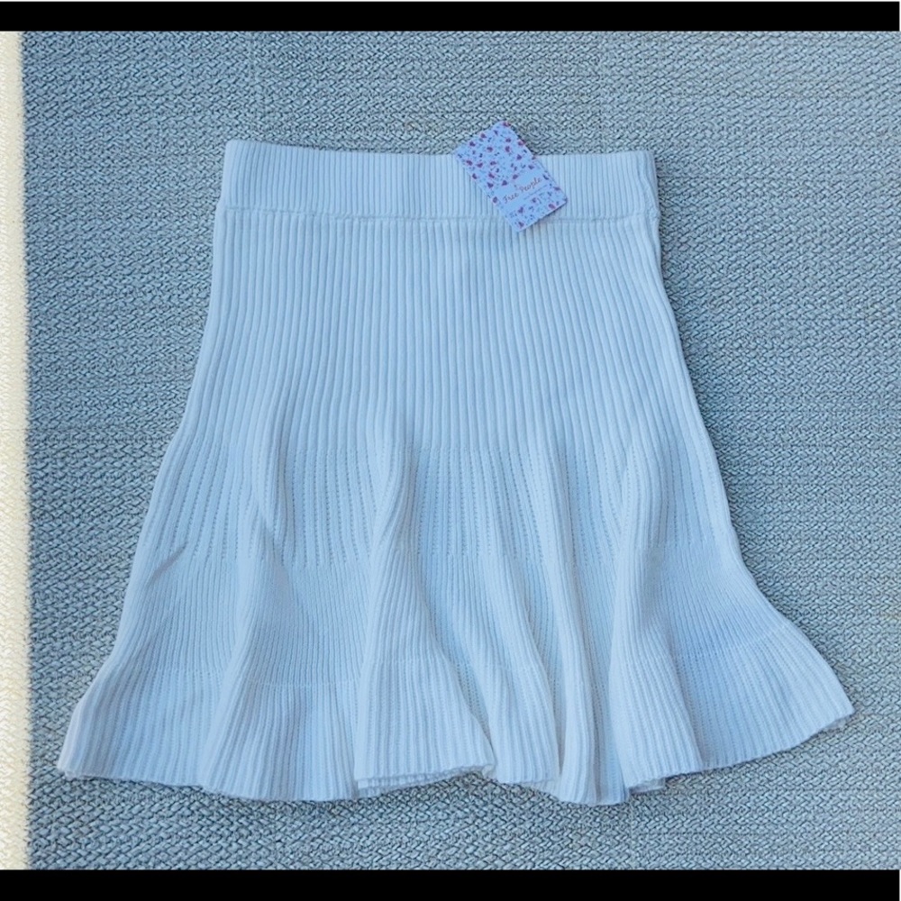 🚫SOLD🚫 Free People Ribbed Knit Skirt - Picture 6 of 8